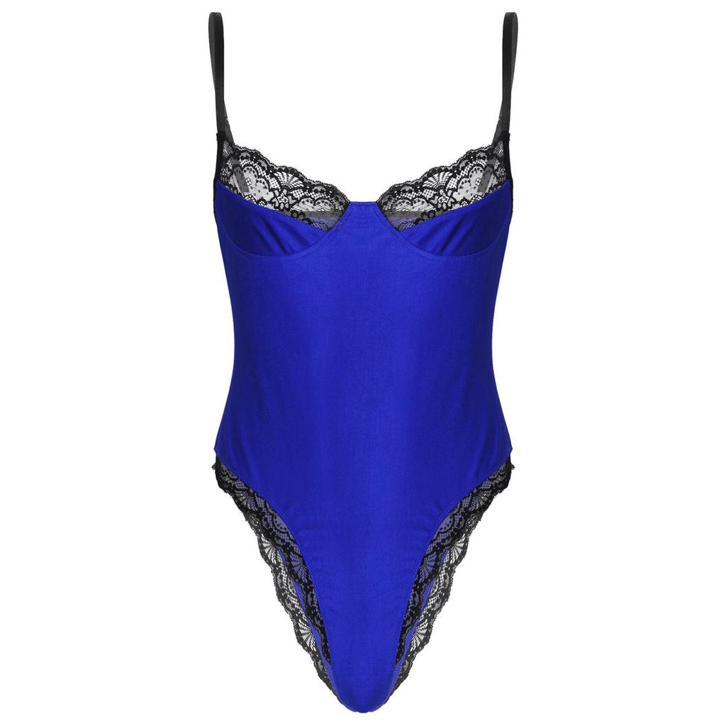 Мужское кружевное лоскутное боди для трансвеститов Sissy, сексуальный комбинезон, тонкие топы, узкая ночная рубашка