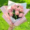 161 dona DIY mo'ylovli tayoqchalar hunarmandchilik materiallari lola guldastasi yasash to'plami egiluvchan sim ommaviy san'at sinfi uchun Valentin kuni Onalar kuni sovg'asi