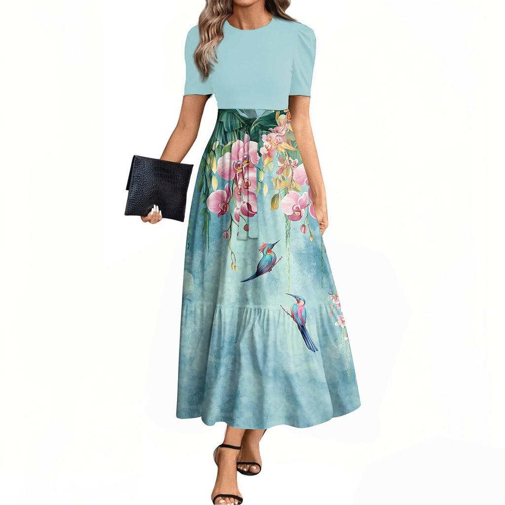 Женское летнее платье свободного покроя для пляжного отдыха, повседневное платье-жилет с глубоким V-образным вырезом, элегантное платье-рубашка