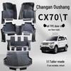 Прочный напольный коврик из ТПЭ с защитой порога для Changan CX70/CX70T.