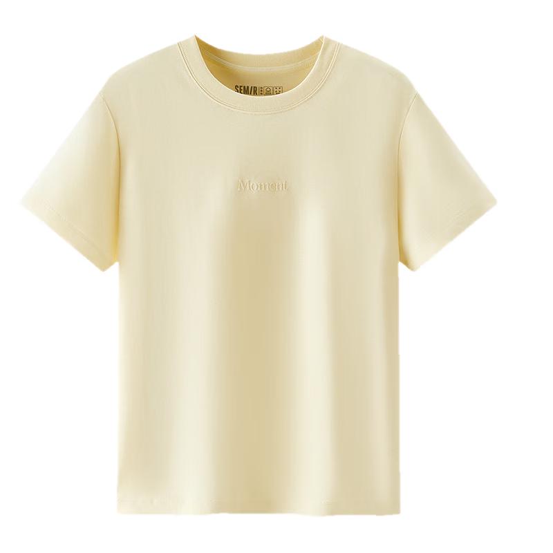 Semir Women's Summer Letter Print Cotton T-Shirt