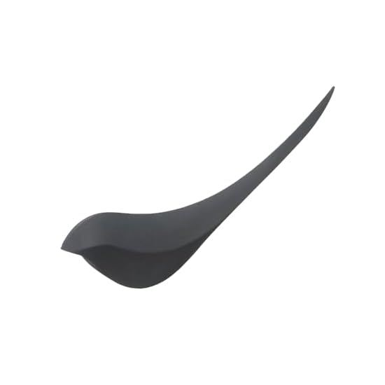 h concept +d Birdie Paper Knife Black D-670-BK Letter Opener Envelope Letter Small Bird