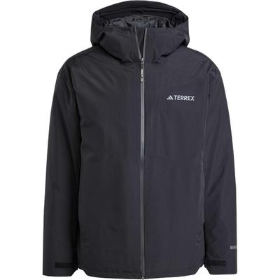 Xpl Goose 3 в 1 Ветрозащитная Водонепроницаемая Пуховая Куртка с Капюшоном Мужская Куртка Черная IX5618