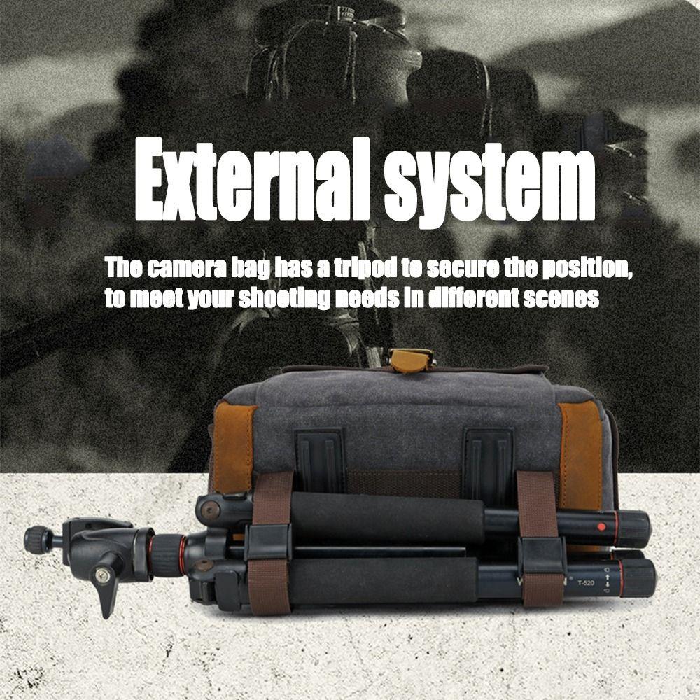 Мягкий защитный чехол для камеры, холщовая сумка через плечо, сумка-мессенджер для объектива камеры Canon