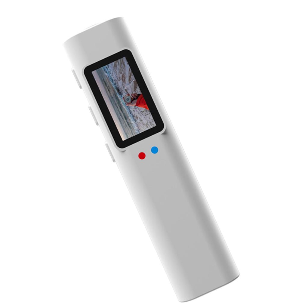 Body Mounted Camera HD 2.7K 110 Deg Wide Angle 0.96in Screen APP Viewing FPV Camera for Walking