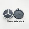 WZKGC1 For Mercedes Benz 1Pc 75mm Car Wheel Center Caps For Mercedes Benz W203 W204 W205 W212 W213 W222 W223 X253 W176 W177  C118 W166