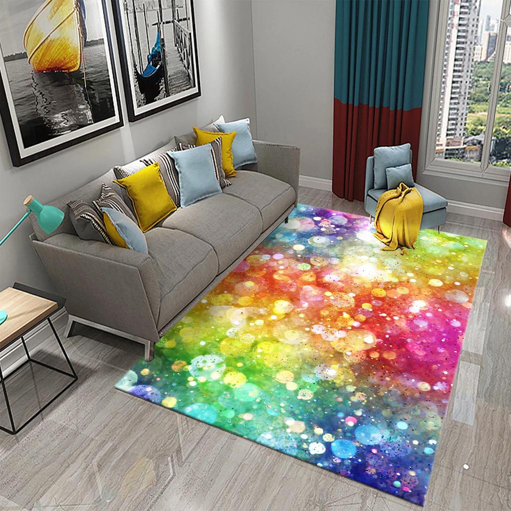 3D Ковер Космос Визуальное искусство Пейзажный ковер Подростковый Современный дизайн Прямоугольные ковры для зоны Спальня Мягкие коврики Плоский коврик Гостиная Дверной коврик
