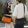 Men's Shoulder Bag Solid Color Crossbody Bag Women's Large Capacity Messenger Bag
