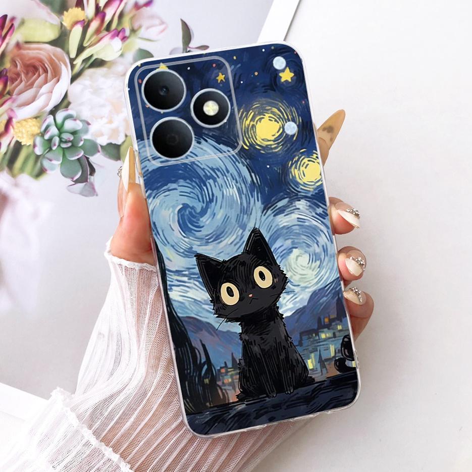 Чехол для Realme Note 80 RMX5388 Крутой Модный Расписной Чехол Мягкий Силиконовый Чехол для Телефона Для Realme Note 80 Note80 4G Задняя Крышка Сумки