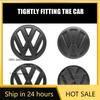 Для VW VOLKSWAGEN Новые 2 шт. Для Volkswagen Polo 2011 2012 2013 Автомобильный значок Наклейка на переднюю решетку и крышку багажника Значки Наклейки Аксессуары