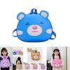 Stylish And Comfortable Kids Backpack In Lavender And Pink With Bear Design