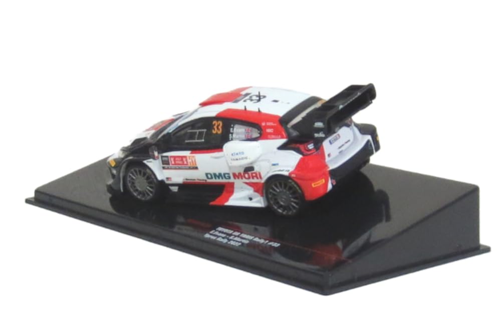 Ixomodel B Toyota GR Yaris RALLY1 22 Ралли Ипра #33 E. Эванс/С. Модель Martin в масштабе 1/43 RAM873