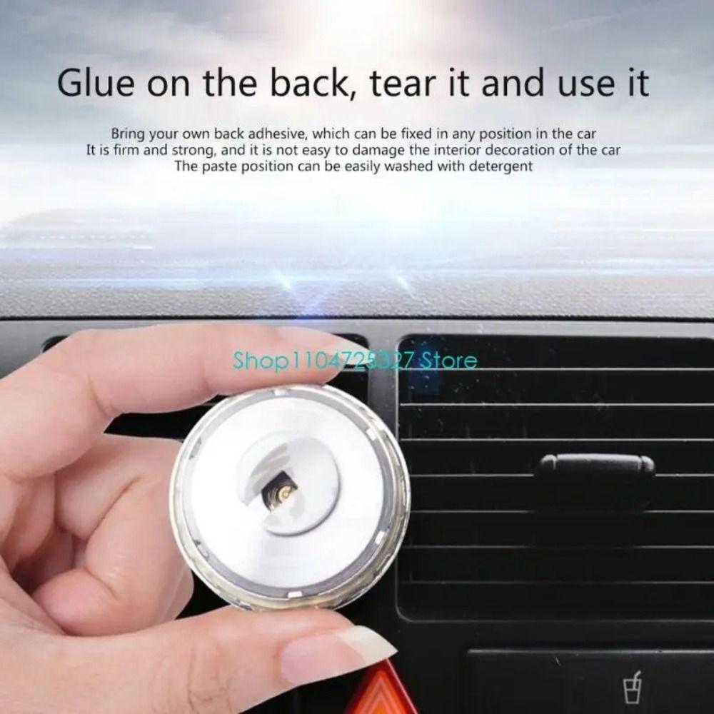Digital Display Digital Temperature Gauge Mini Size Car Air Vent Thermometer Air Vent Installation