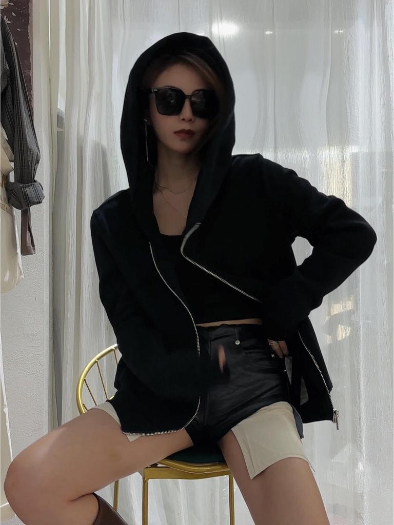 SUBHUMAN Men's Unisex Autumn/Winter Fleece Hoodie Jacket - Wind Wizard Hat Style