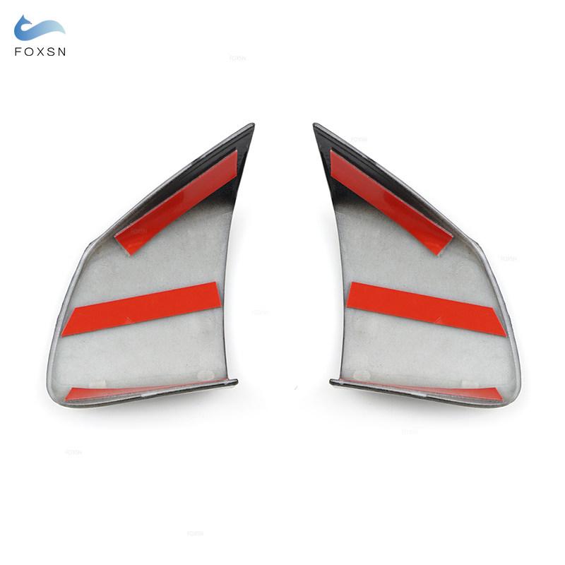 Стайлинг автомобиля ABS текстура из углеродного волокна, крышка панели рулевого колеса, накладка для VW Golf 6 MK6 Bora Eos Polo Jetta Caddy