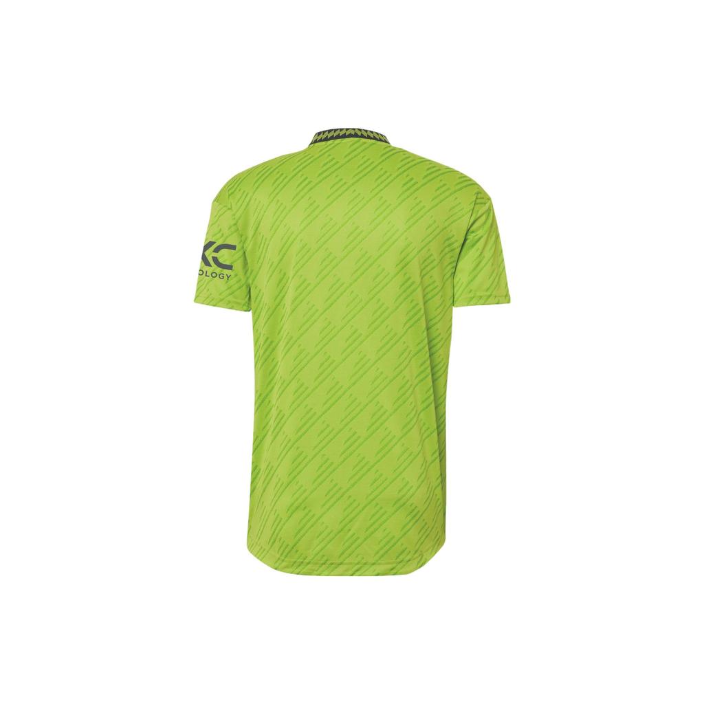 Adidas Мужские футболки Manchester United Third Authentic, зеленые HE2979
