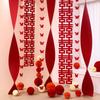 Festive Chinese Wedding Hanging Flags Traditional Door Curtain Hanging Decor  Living Room