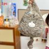 Cute Plush Cat Backpack With Tail Design Tote Bag Suitable For Commuting Daily