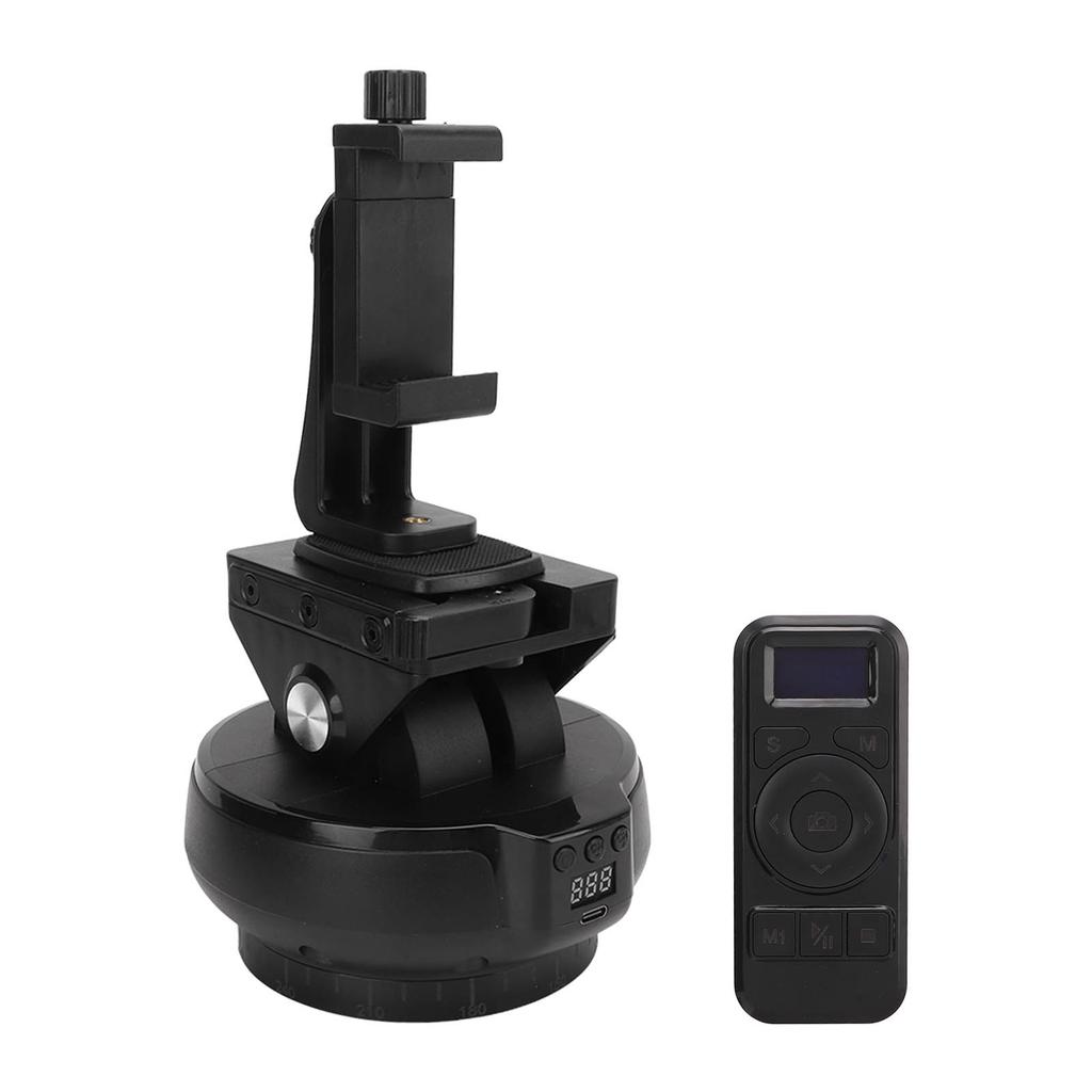 2.4G Motorized Panoramic Tripod Head Remote Control Pan Tilt Motorized Panoramic Head for Mobile Phone Camera