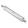 Baomain Pneumatic Air Cylinder MAL 20 X 125 Bore 0.79 Inch(20 mm),Stroke 4.92 inch(125mm),Single Rod Double Acting Stainless Steel Mini