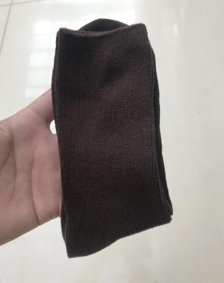 Женские хлопковые носки с рюшами в корейском стиле - Пастельные гольфы до середины икры, летняя мода