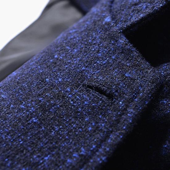 Пальто со стойкой воротником, ультрамягкий полиэстер, деловой пиджак-пальто для бизнеса