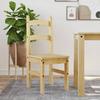 VidaXL Set of 2 Dining Chairs, Dinner Seats, Meal Chairs, Living Room Kitchen Home Interior Furniture, 4005726