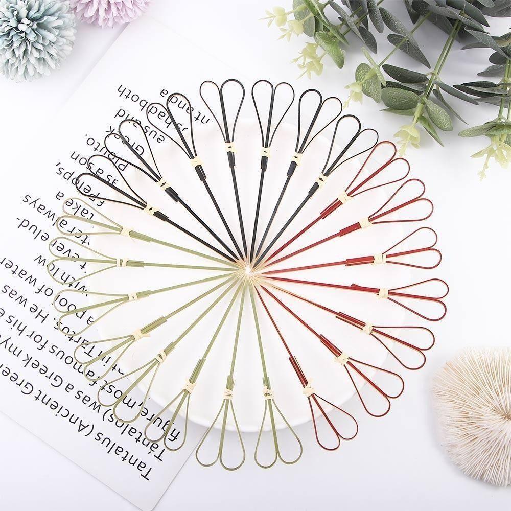 100Pcs/bag Skewer Sticks Picks Eco-friendly Bamboo Cocktail High Quality Toothpick