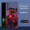 S-Skibidi T-Toilet For Samsung Galaxy S23 S24 S25 Ultra S22 Plus S21 Black Soft Case Waterproof Soft Case