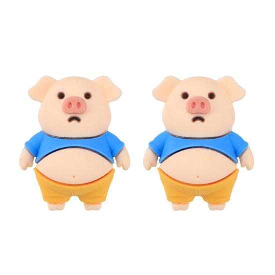 2Pcs Anti-Collision Sticker for Cars And Homes Soft Silicone Buffering Tool for Doors Walls Corners Cushions Bumps And Noise Cute Squeezable Doll