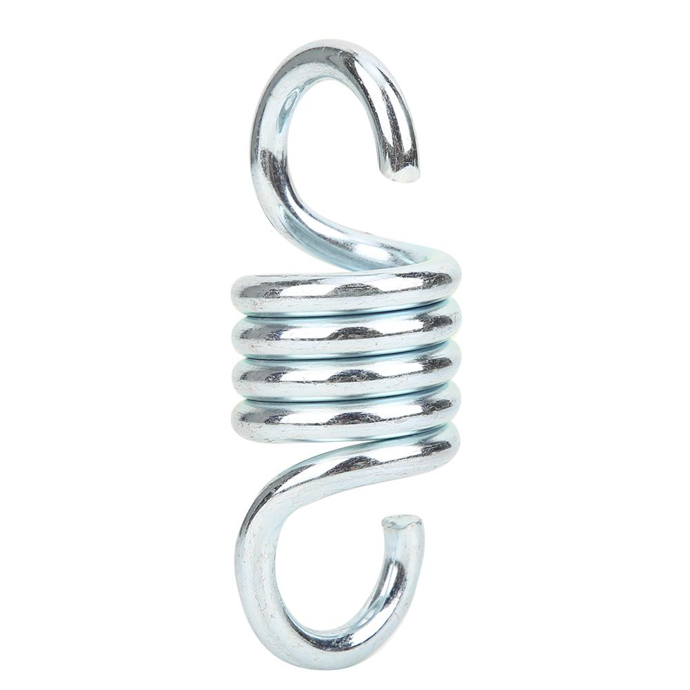 Серебристые прочные крюки с пружинной подвеской, металлический крюк для гамака, поворотные аксессуары для подвесного кресла для