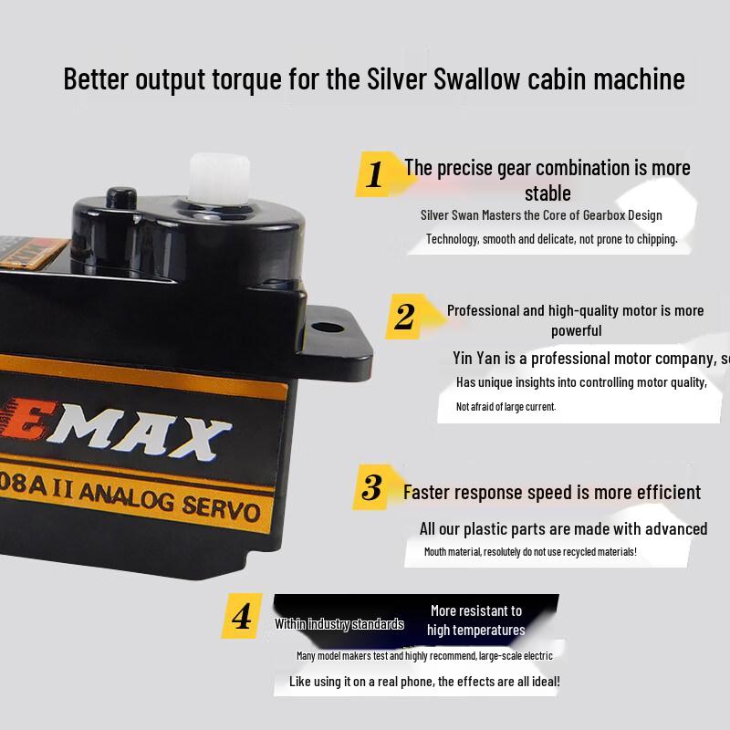 EMAX Metal Servo for RC Model Aircraft