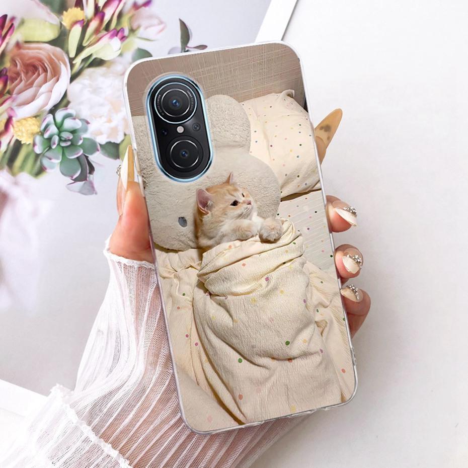 Cute Printing Phone Case For Huawei Nova 9 SE Nova9 Soft Silicone TPU Cases For Huawei Nova 9SE 9 Covers Bumpers