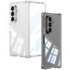 Подходит для Samsung Z Fold7 Чехол для мобильного телефона с подушкой безопасности Складной чехол Пленка Интегрированный Прозрачный Однотонный Магнитный Складной Защитный Чехол