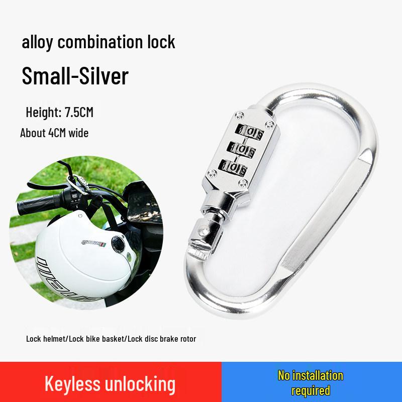 Universal Anti-Theft Helmet Lock for Bikes and Scooters