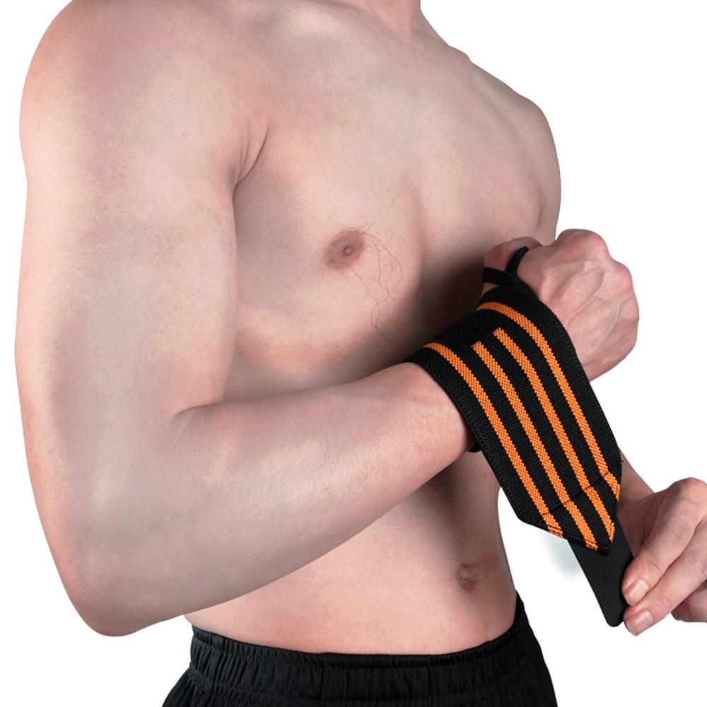 Fitness Adjustable Wristband Elastic Wrist Wraps for Weightlifting Powerlifting Wrist Support