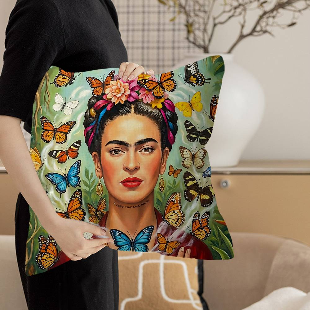 Artist FFrida KKahlo Cushion Cover Car Throw Pillow Case For Sofa Car Christmas Gift xcm xcm