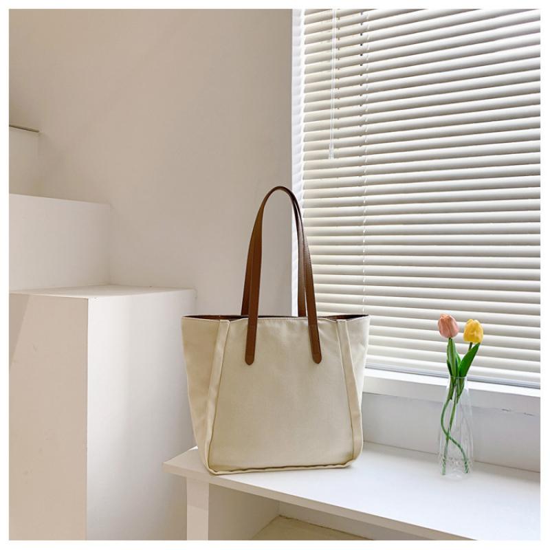 Холщовая сумка-тоут, женская сумка через плечо, большая вместительная студенческая сумка с героями мультфильмов