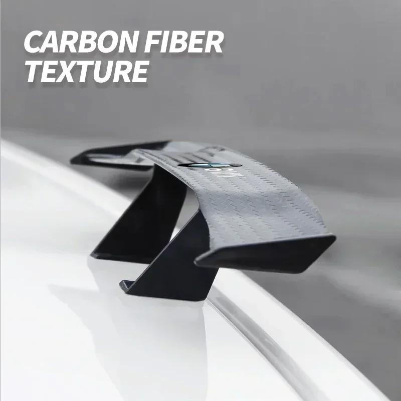 1 шт. Мини-спойлер на заднее крыло гоночный из углеродного волокна для автомобиля BMW X3 X5 M5 M3 E46 E90 E60 F10 E39 F30 E36 G30 E87 E70 E91 E30