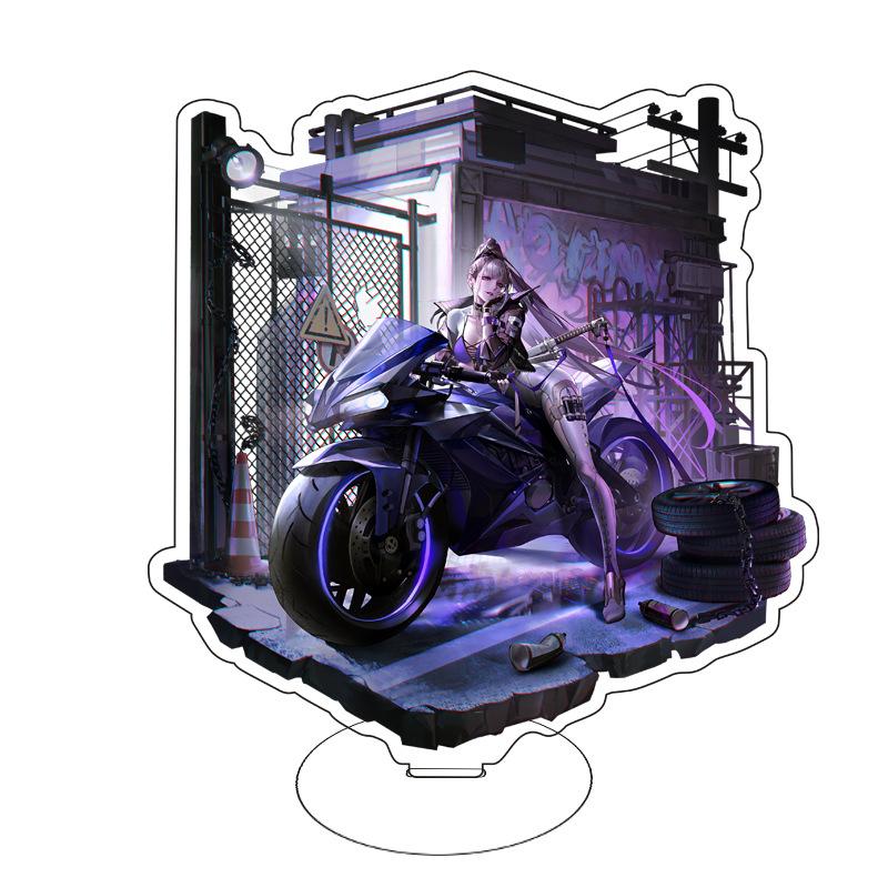 15см Игра Аниме Путь в Никуда Акриловая Стендовая Фигурка Двусторонняя Настольная Стоячая Модель Действия Тарелка Игрушка