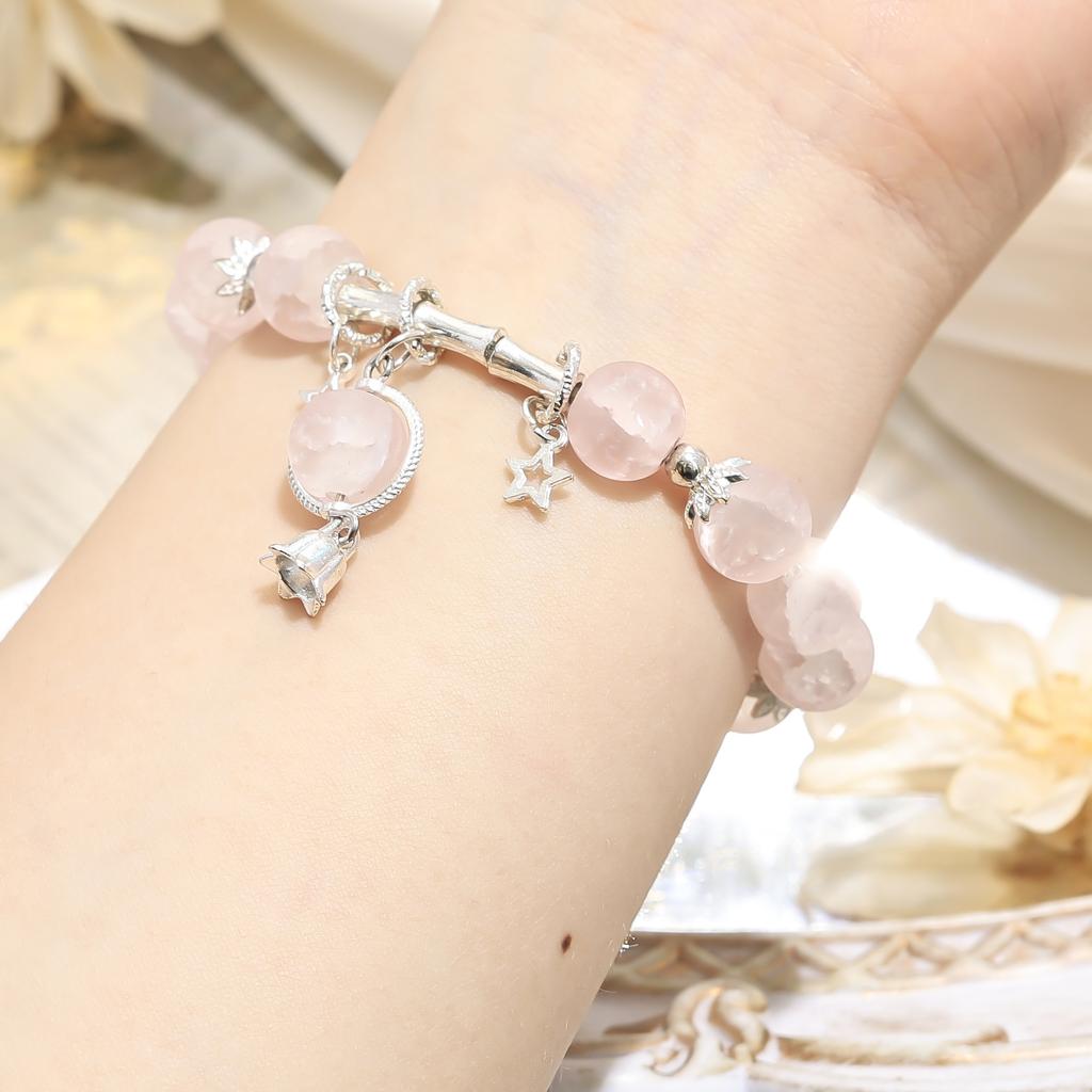 Браслет из звездного стекла «Новая Луна» женский ins нишевый дизайн бабочка звезда подруга студентка браслет премиум будуар