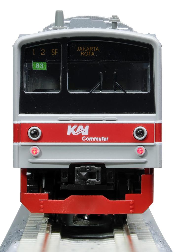 N Gauge KATO Indonesian Commuter Railway 205 Series Set Model Railway KATO No 10-1755 12-Car