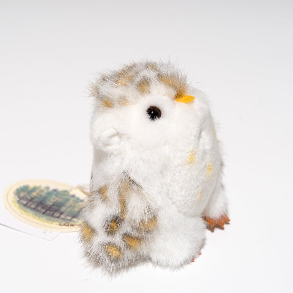 Takenoko Petit Forest Friends брелок сова белая плюшевая игрушка 68122