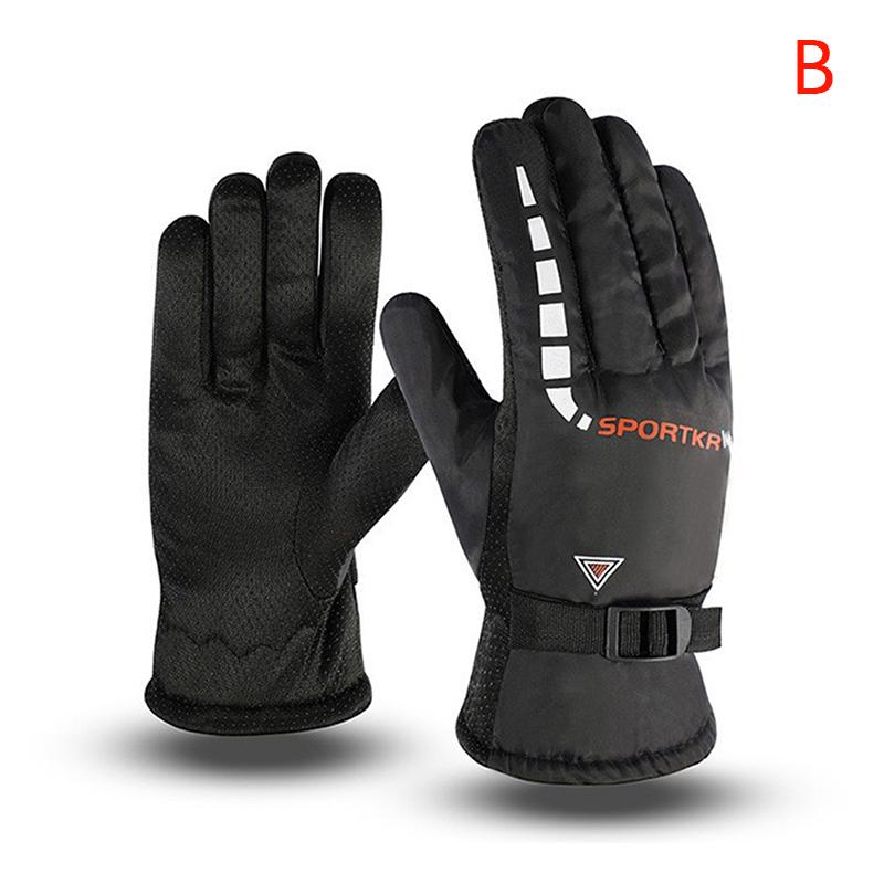 Мужские и женские лыжные перчатки, сверхлегкие водонепроницаемые зимние теплые перчатки, перчатки для сноуборда