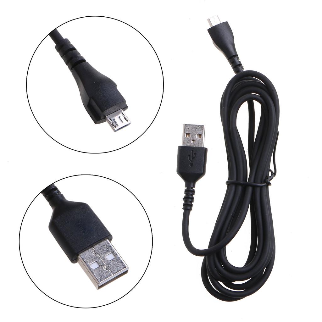 USB Mice Line 1.8m USB Mouse Charging Cable Black Wire Replacement Repair Parts for Rival 600 / 650 Mouse
