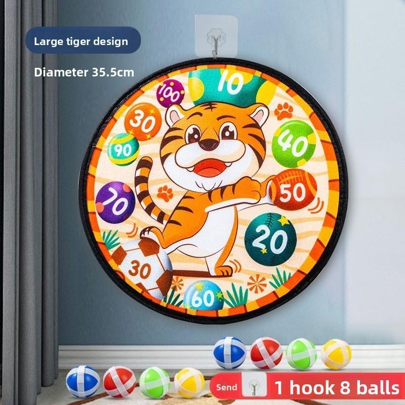 Игрушка Мишень для стрельбы динозавром с пусковым пистолетом для детей для игры в помещении