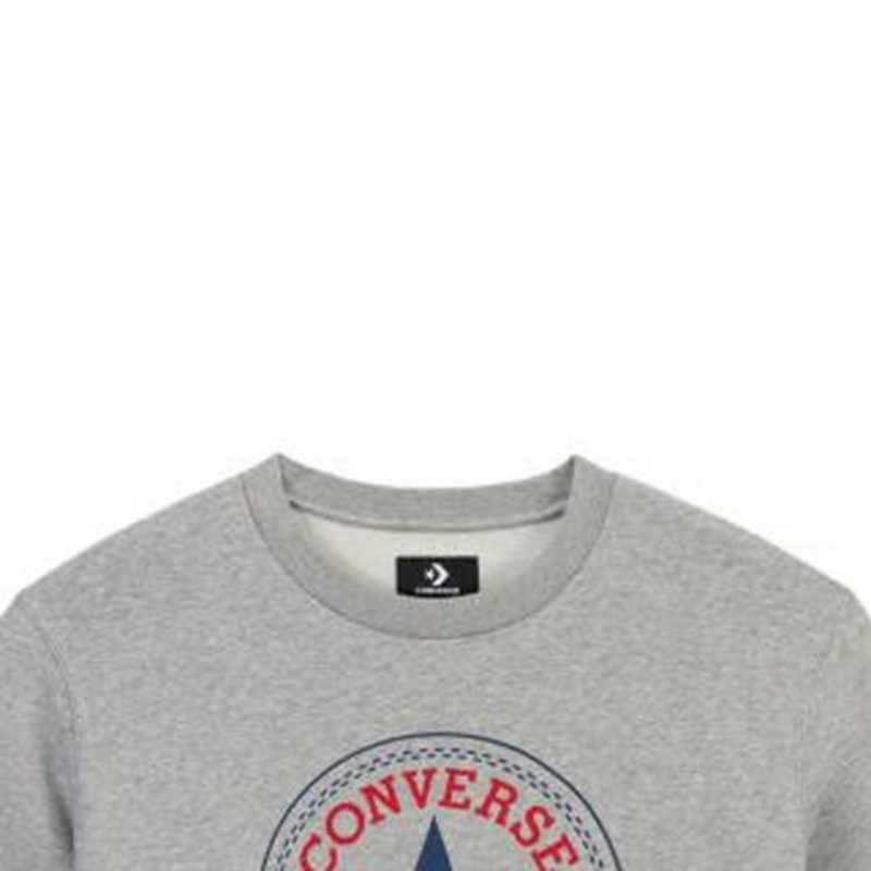 Converse Свитшот All Star Унисекс Серый 10025472-A03