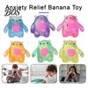 Soft Cute Stress Ball Slow Rebound Toy, Silicone Relief Squeeze Odorless Pink Transparent Jelly Heart Bear with Aurora Glitter, Portable Decompression