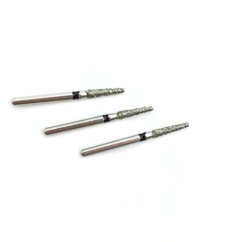 10 шт./компл., стоматологические алмазные фрезы FG, высокоскоростные боры для полировки, сверхгрубые сверла, полиры, стоматологический инструмент TF-21S