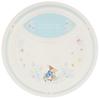 Peter Rabbit Children's "Wreath" Lunch Plate, 21cm, Made In Japan, PR490-38